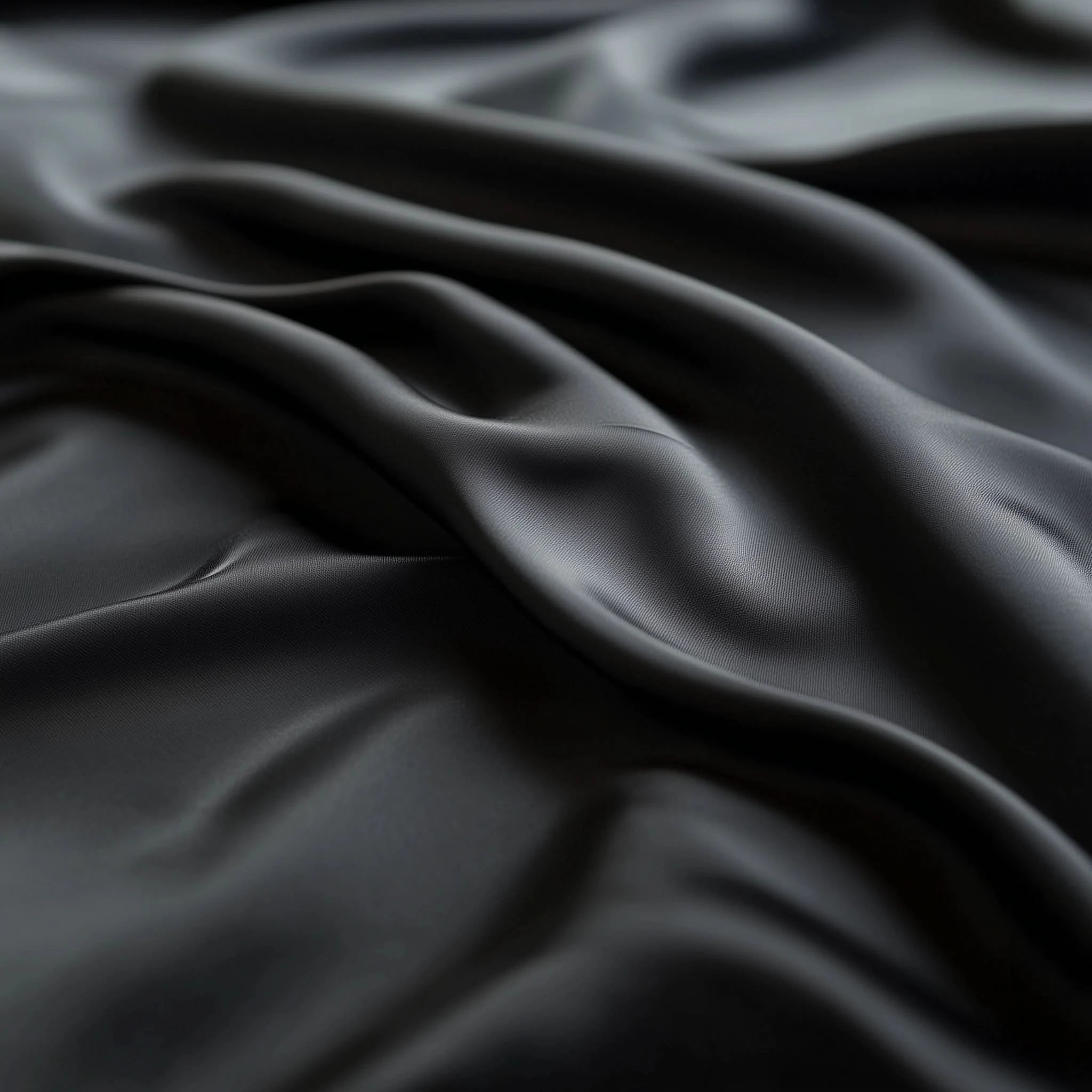 Eucora - Deep charcoal black luxury bedding – silky eucalyptus bamboo sheets for a sleek and breathable sleep experience