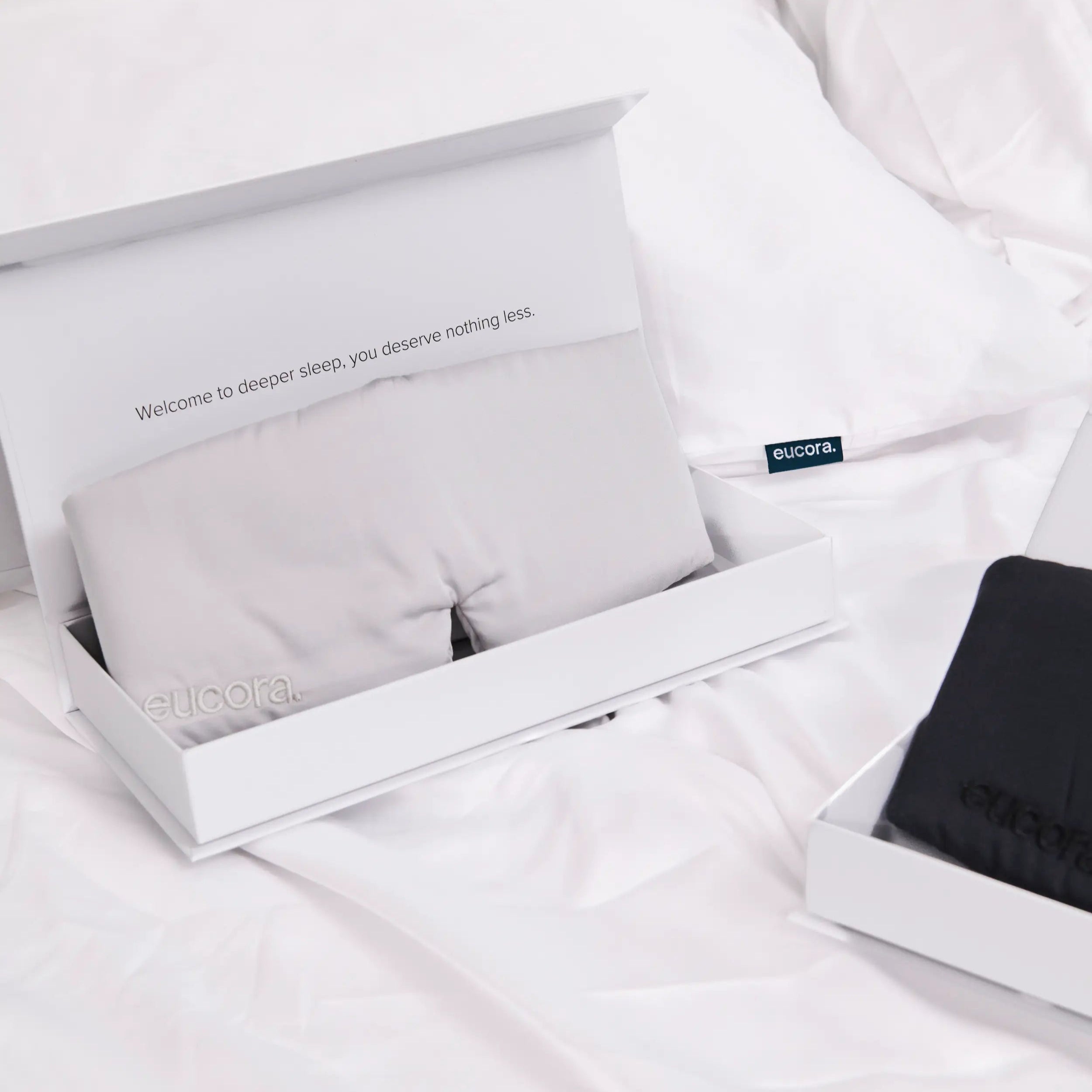 Our black bamboo sheets are more than a colour choice — they’re a statement in comfort. Infused with eucalyptus and woven from breathable bamboo, this fabric feels cool, silky, and ultra-gentle on skin.
For those who like their sleep deep, their style bold, and their bedding effortless.

Wake up in luxury. Wrapped in midnight.